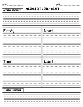 Narrative Graphic Organizers by Mlee252 | Teachers Pay Teachers