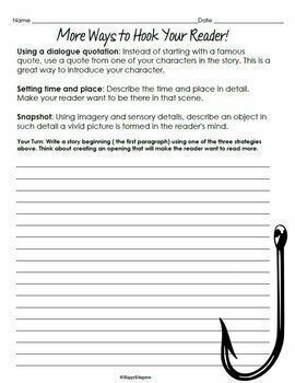 how to write a hook for a narrative essay
