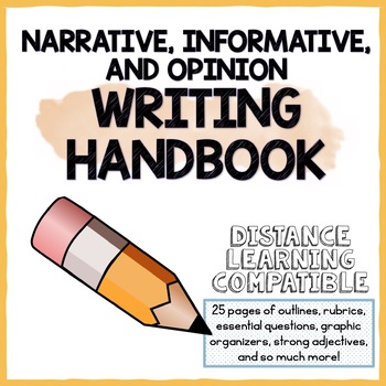 Preview of Narrative, Informative, and Opinion Writing Handbook