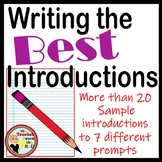 Narrative Introductions - Sample Introductions for Writing
