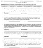 narrator point of view worksheet
