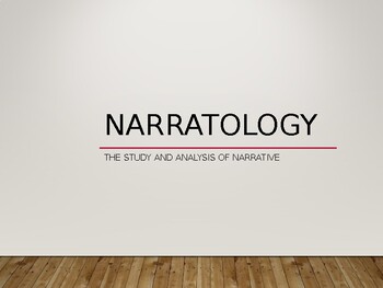 Preview of Narrative PowerPoint/ Narratology