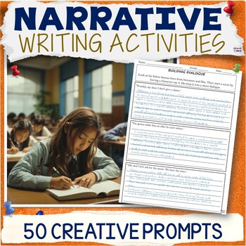 Narrative Prompts and Creative Writing Activities - Print and Digital ...