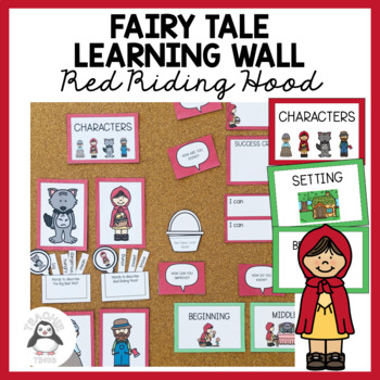 Little Red Riding Hood Display and Word Wall by Teachie Tings | TpT