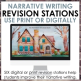 Narrative Writing Revision Stations for Grades 6-10