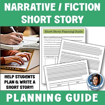 Preview of Narrative & Fiction Short Story Planning Guide - Creative Wrting Project