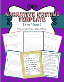 Narrative Writing Template (First Grade)