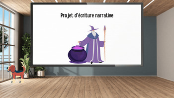 Preview of Narrative Story Writing (French Immersion)