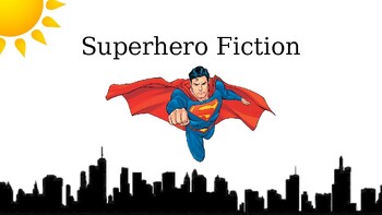 Preview of Narrative Structure & Conventions - Superhero Fiction Unit