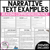 Narrative Text Examples - Ten Reading Samples with Comprehension