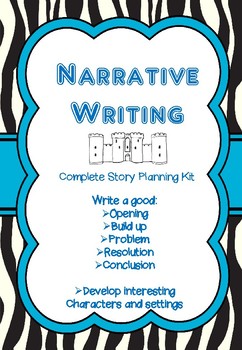 Preview of Narrative Writing (A Complete Story Planning Kit)