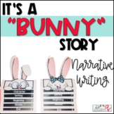 Bunny Narrative Writing Flip Book Activity 2nd 3rd Grade