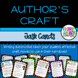 Narrative Writing - Author's Craft Task Cards