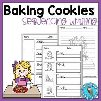 Preview of Baking Cookies Writing Prompt