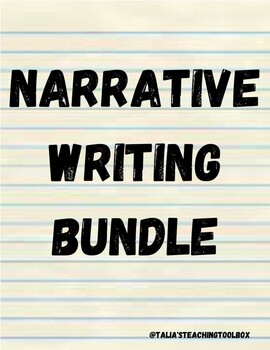 Preview of Narrative Writing Bundle