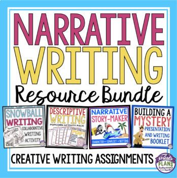 Preview of Narrative Writing Activities and Assignments - Creative Writing Resources Bundle