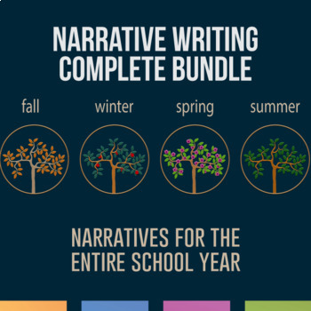 Preview of Narrative Writing Bundle Middle School Narrative Writing Activities