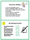 Narrative Writing Checklist