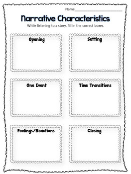 narrative writing complete unit common core aligned by toris