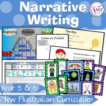 Preview of Narrative Writing Unit - Year 5 and 6
