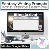 Narrative Writing Digital Prompts in Google Slides | Fanta