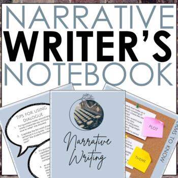 Preview of Narrative Writing Digital Writer's Notebook for Middle School ELA