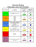 Narrative Writing Elaboration Checklist