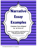 Narrative Writing Examples