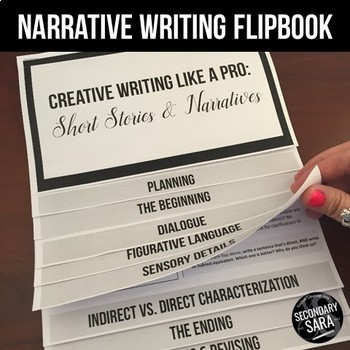Preview of Narrative Writing Flip Book: Mini-Lessons for ANY Unit