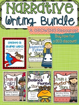 Preview of Narrative Writing: BUNDLE