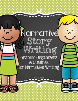 Preview of Narrative Writing: Graphic Organizers, Outlines, & Writing Paper