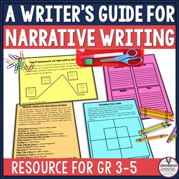 Narrative Writing Guide for Writer's Workshop by Comprehension Connection