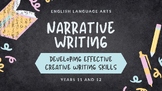 Narrative Writing | High School Creative Writing Lessons a