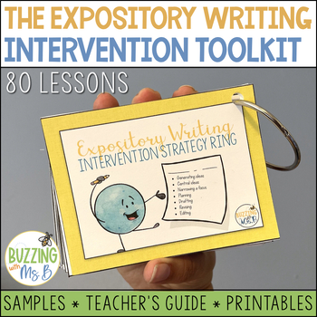 Preview of Expository & Informational Writing Intervention Toolkit: 80 small group lessons