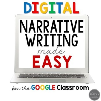 Preview of Narrative Writing Made Easy: Digital and Printable for Grades 4-8