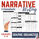 Narrative Writing Made Easy: Graphic Organizers for 3rd-6th Grade