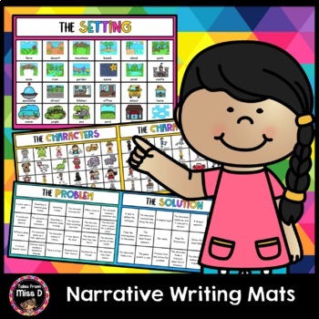 Preview of Narrative Writing Mats