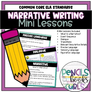 Preview of Narrative Writing Mini Lessons
