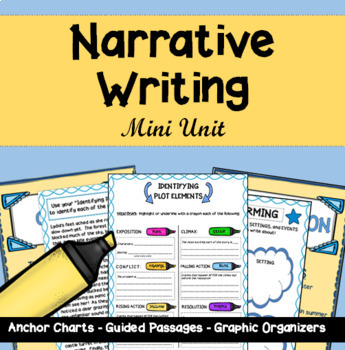 Preview of Narrative Writing Mini-Unit: Differentiated and Easy to Follow!