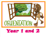 Narrative Writing - Orientation - Year 1 + 2