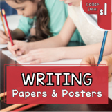Narrative Writing Paper - Graphic Organizers - Writer's Wo