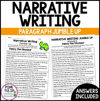 Preview of Narrative Writing - Paragraph Jumble Up