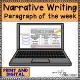 Narrative Writing- Paragraph of the Week