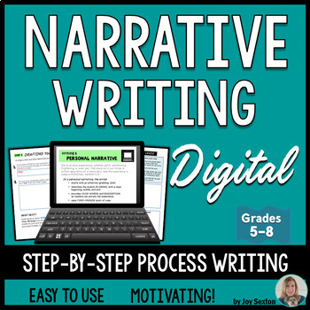 Preview of Narrative Writing – Personal Narrative - DIGITAL Version