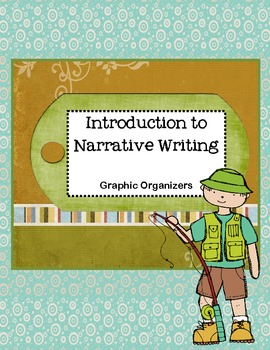 Preview of Narrative Writing Plan Graphic Organizers and Worksheets