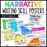 Narrative Writing Posters Anchor Charts