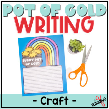 Preview of St. Patrick's Day Writing Craft Activity for March 2nd 3rd Grade