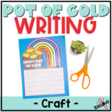 St. Patrick's Day Writing Craft Activity for March 2nd 3rd Grade