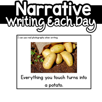 Narrative Writing Power Point by Keep On Teaching | TPT
