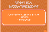 Narrative Writing PowerPoint